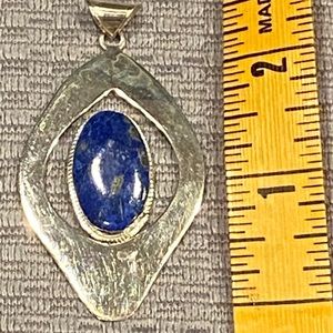 Blue pendent for necklace